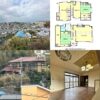 一般【賃貸】3万円 長崎県長崎市風頭町　眺めの良い高台・ＤＩＹ可　バルコニー付き４ＳＬＤＫ２階建