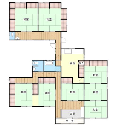 detached 山形県天童市大字山元2170、2178-2