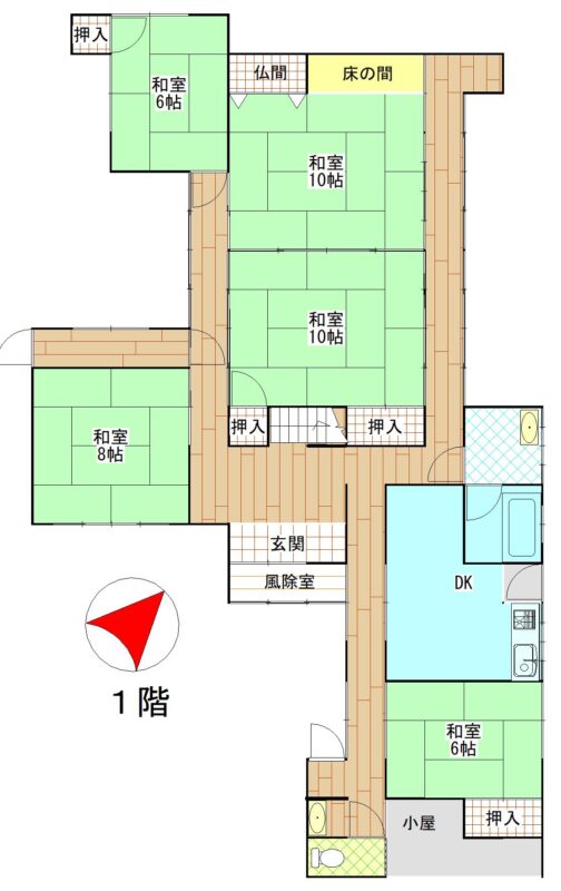 detached 福井県あわら市鎌谷9-12