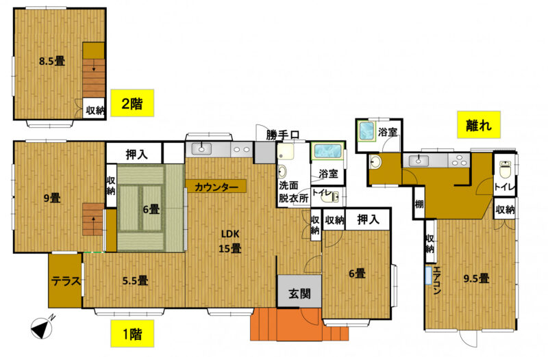 detached 高知県幡多郡黒潮町灘