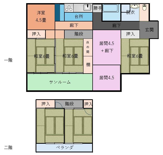 detached 長野県木曽郡上松町大字上松