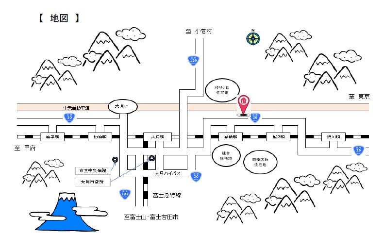 detached 山梨県大月市七保町下和田