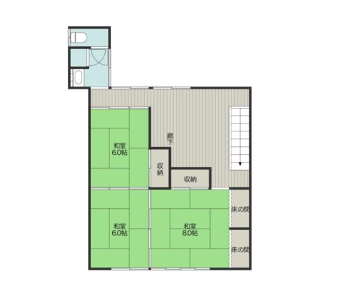 detached 兵庫県美方郡香美町村岡区村岡
