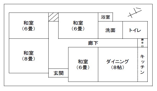 detached 岩手県岩手郡葛巻町葛巻第22地割13番地１