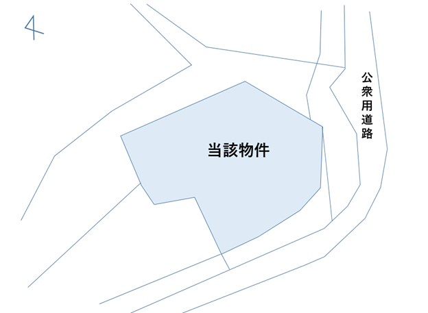 detached 福島県双葉郡葛尾村大字落合字大笹