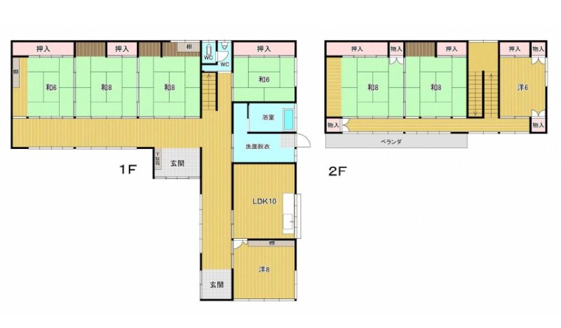 detached 秋田県山本郡三種町森岳字街道東