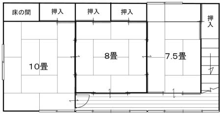 detached 山梨県南巨摩郡身延町手打沢
