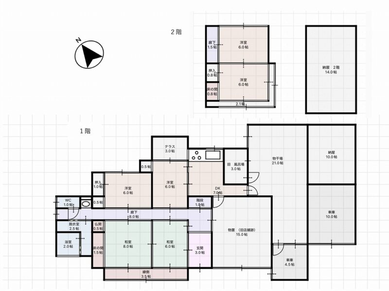 detached 山口県岩国市錦町府谷