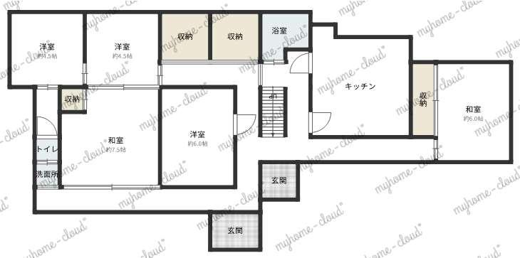 detached 広島県府中市篠根町