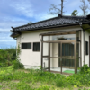 空き家バンク【売買】290万円 秋田県にかほ市象潟町小砂川　海を望む小高い場所・平成19年築　山林・庭・風除室・駐車場付き１Ｋタイニーハウス　水洗トイレ　回り縁有